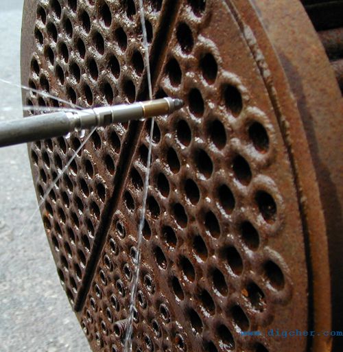 高壓清洗機(jī)清洗熱交換器