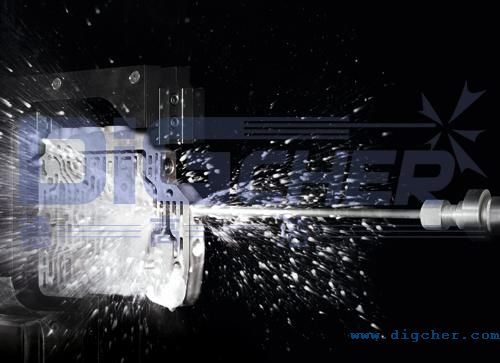 高壓水射流清洗油道孔